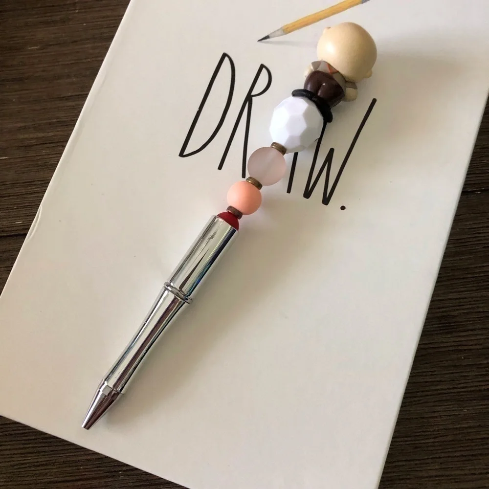 Disney Doorables: Tangled: Ulf handmade beaded pen